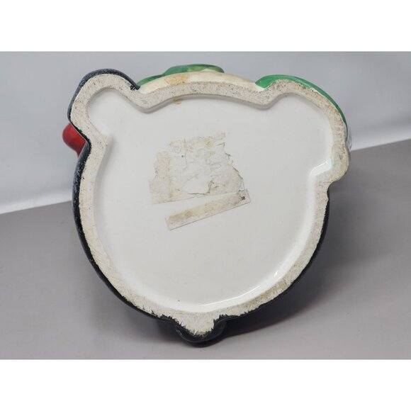 Vintage Christmas Santa Bear With‎ Cardinal and Red Lantern Decorative Pitcher - Picture 6 of 15